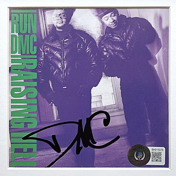Darryl McDaniels Run DMC Signed Raising Hell CD Beckett Rap Hip Hop 50 Autograph - Picture 2 of 6